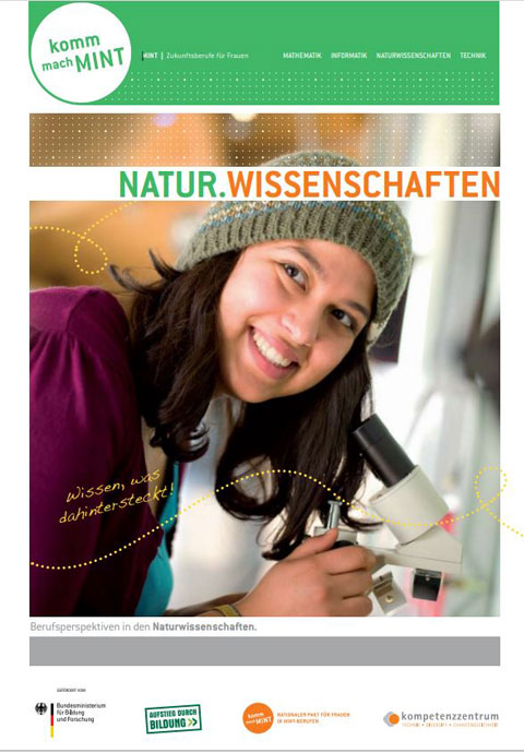 Bild für Naturwissenschaften-Broschüre