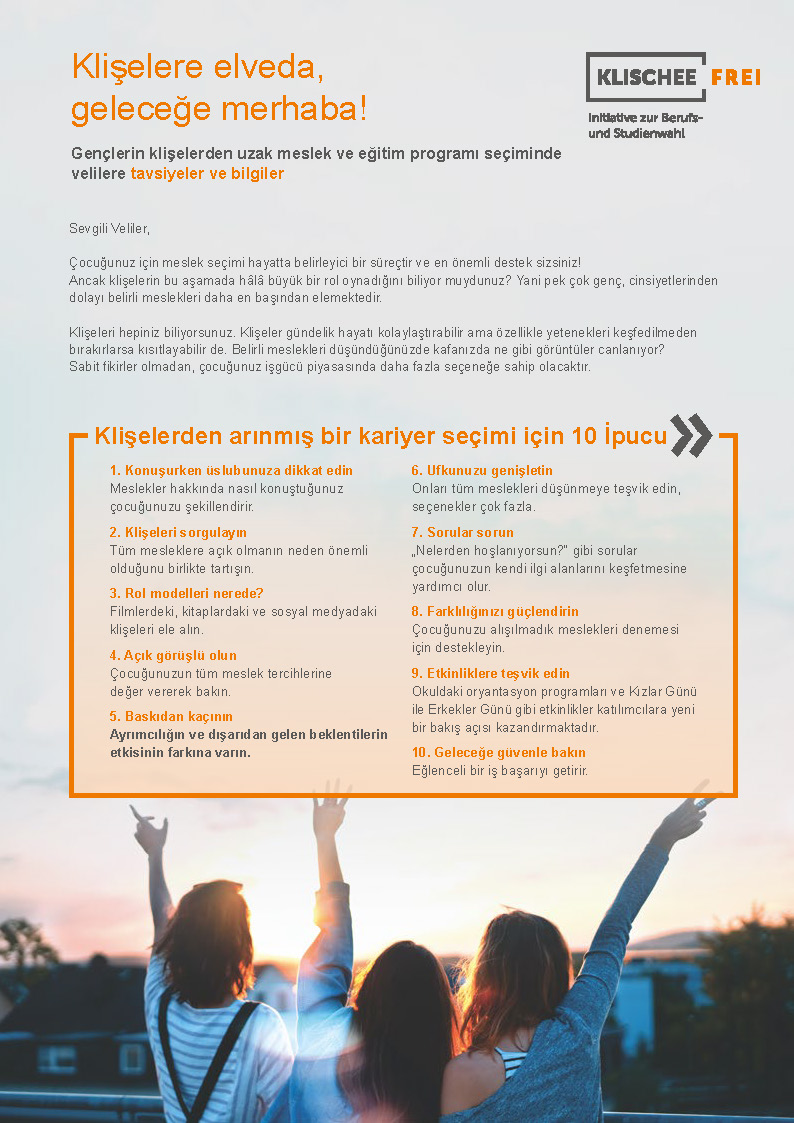 Bild für Tschüss Klischees, hallo Zukunft! (türkisch)