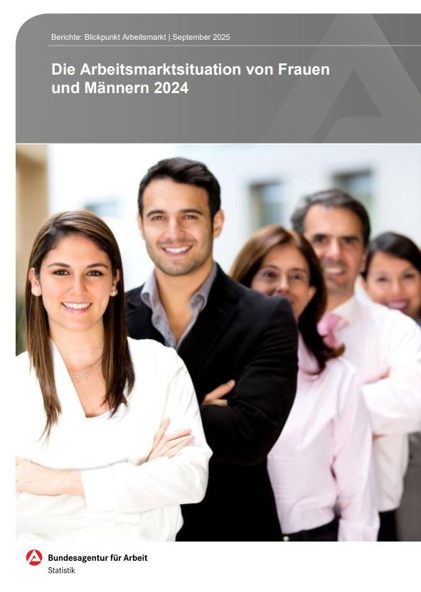 Bild für Die Arbeitsmarktsituation von Frauen  und Männern 2024