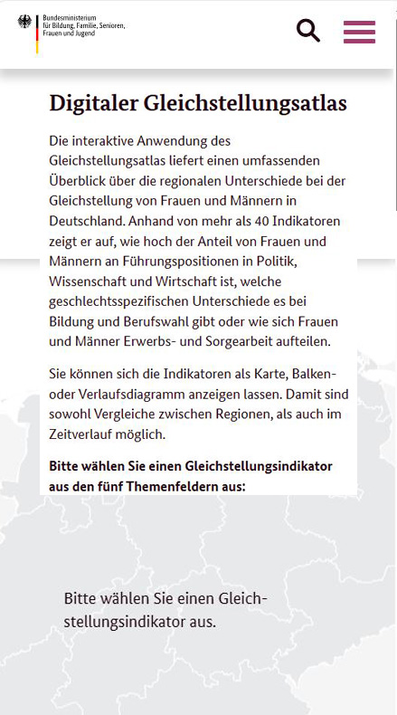 Bild für Digitaler Gleichstellungsatlas