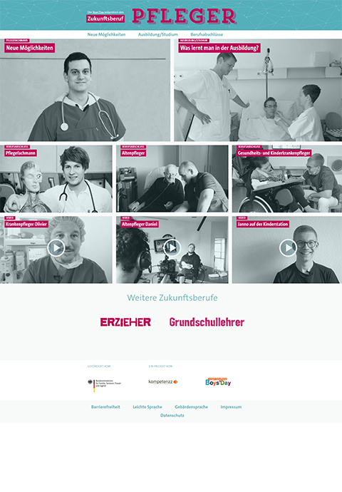Bild für Zukunftsberuf Pfleger