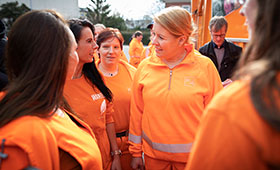 Frauentags-Aktion: Aufräumen mit den Rollenklischees