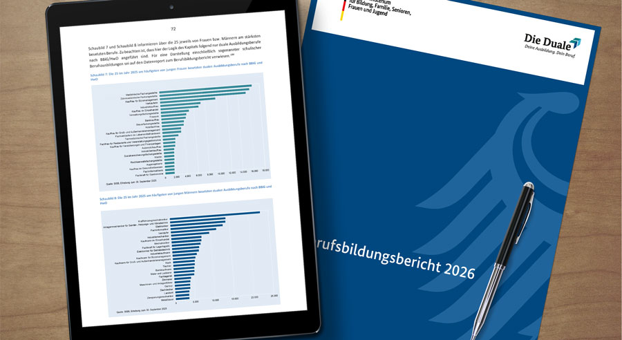 Berufsbildungsbericht 2026: Eine geschlechtersensible Berufsorientierung bleibt unerl&auml;sslich