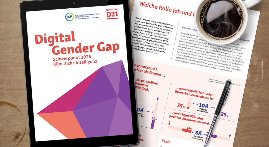 Gender AI Gap von 16 Prozentpunkten: Frauen nutzen KI deutlich seltener als M&auml;nner