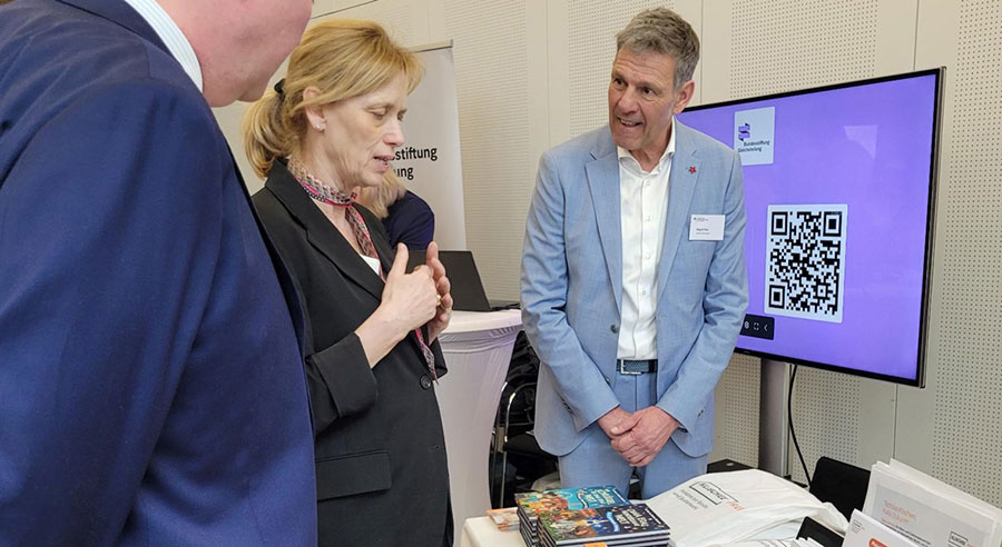 Bundesministerin Karin Prien empf&auml;ngt franz&ouml;sische Gleichstellungsministerin Aurore Berg&eacute;