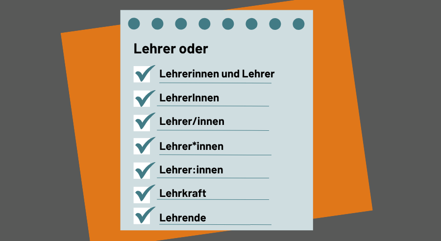 Geschlechtergerechte Sprache &ouml;ffnet Perspektiven in der Berufsorientierung