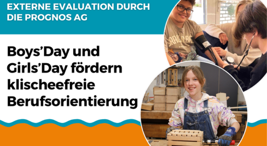Girls'Day und Boys'Day &uuml;berzeugen: Externe Evaluation belegt Wirksamkeit