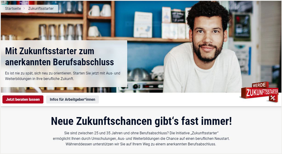 Initiative „Zukunftsstarter“ wird fortgesetzt