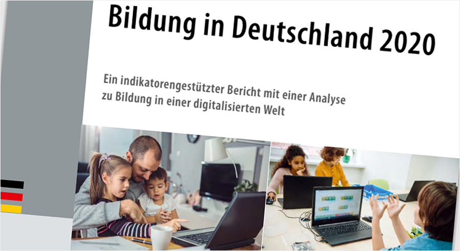 Cover des Bildungsberichts Bildung in Deutschland 2020