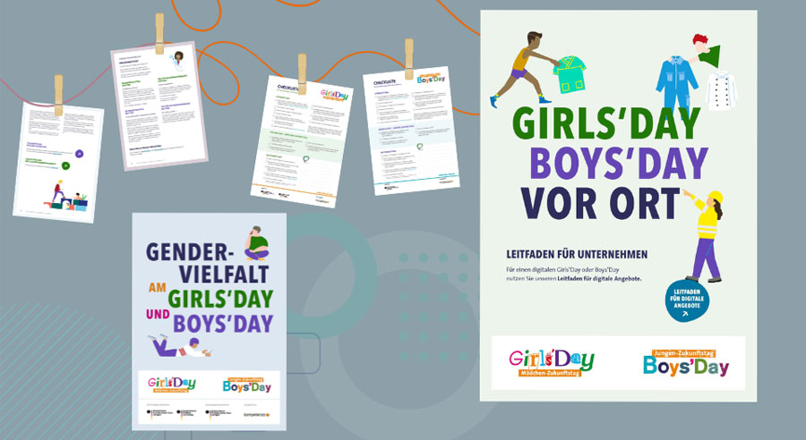 Girls'Day und Boys'Day: Neue Leitfäden für Unternehmen