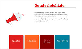 Jetzt online: „genderleicht.de“