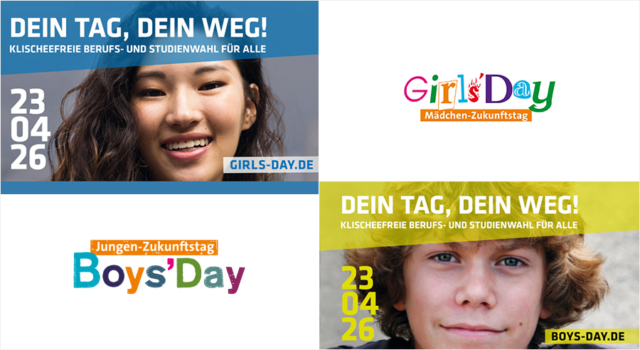 Am 23. April 2026: Machen Sie mit beim Girls’Day und Boys’Day 2026!